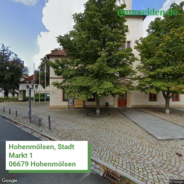 150840235235 streetview amt Hohenmoelsen Stadt