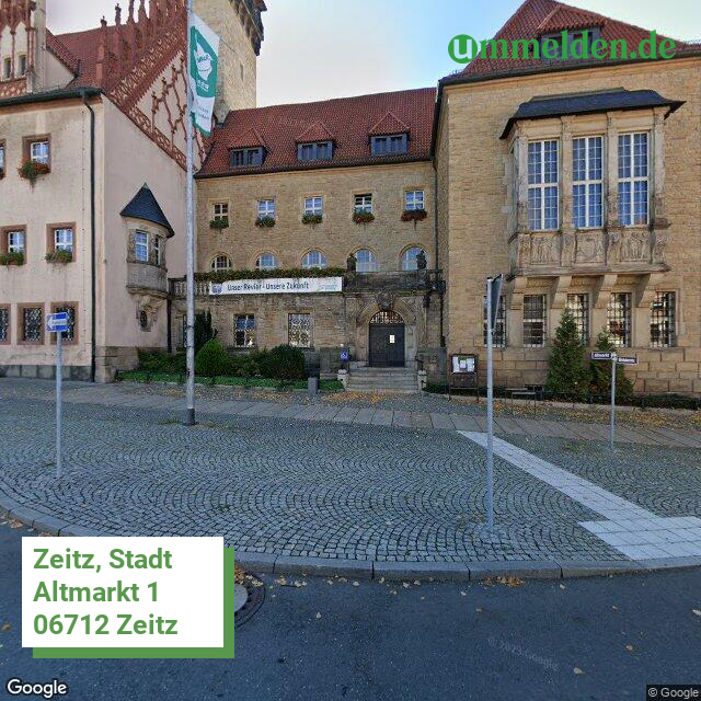 150840590590 streetview amt Zeitz Stadt