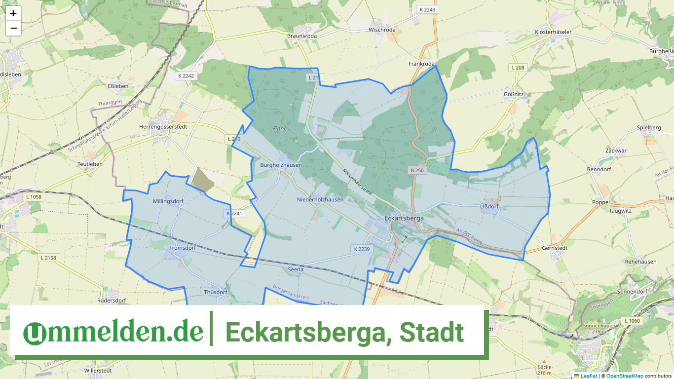 150845051125 Eckartsberga Stadt