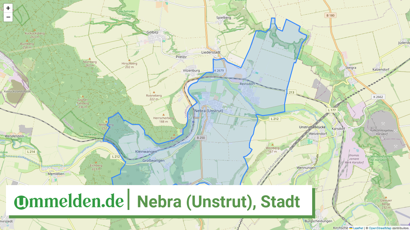 150845053360 Nebra Unstrut Stadt