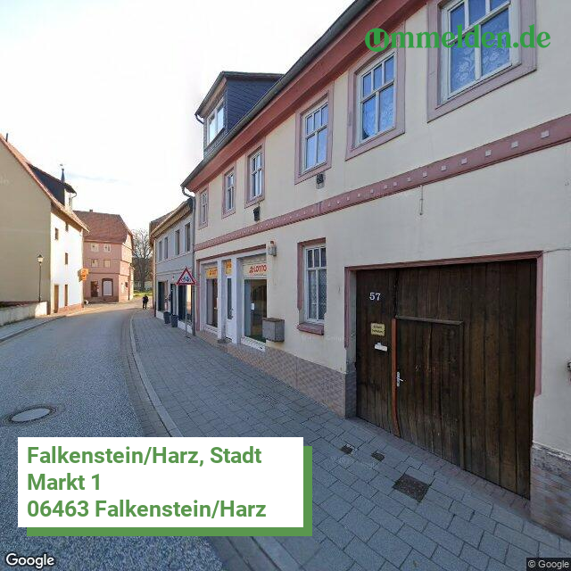 150850110110 streetview amt Falkenstein Harz Stadt