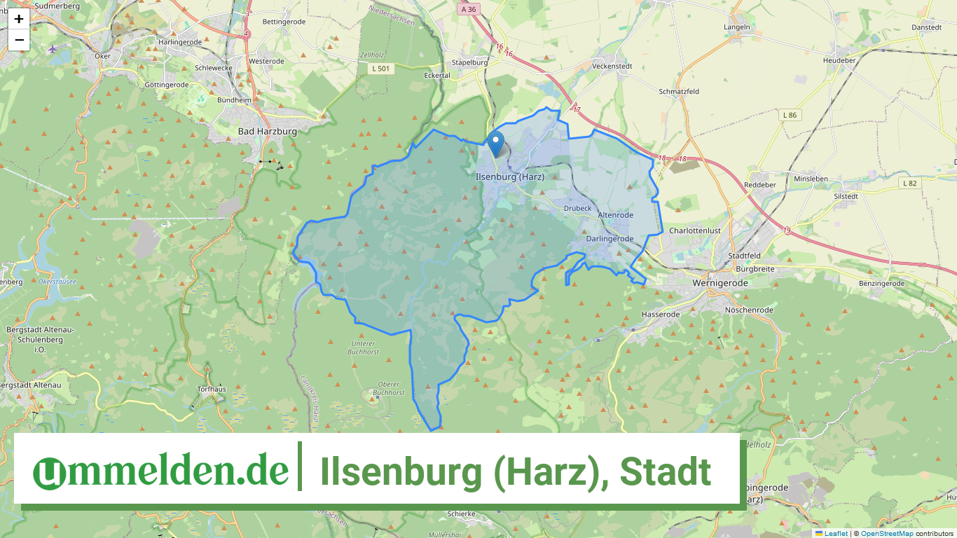 150850190190 Ilsenburg Harz Stadt