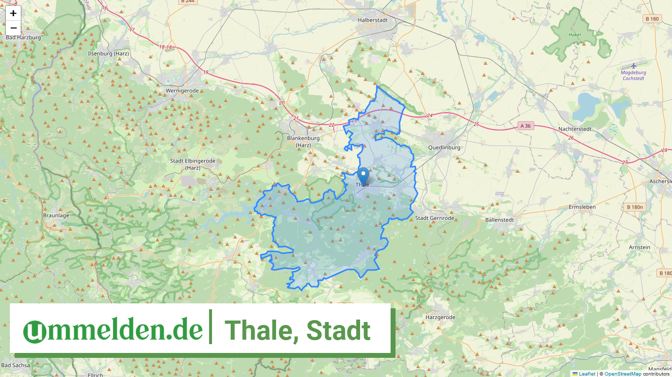 150850330330 Thale Stadt