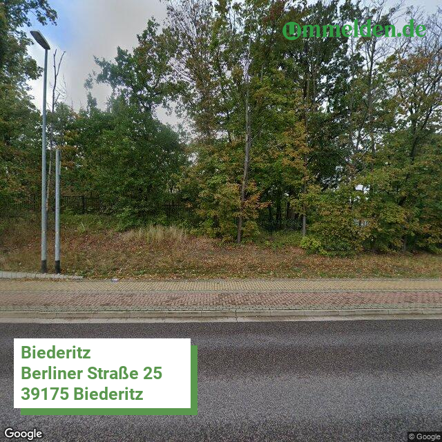 150860005005 streetview amt Biederitz