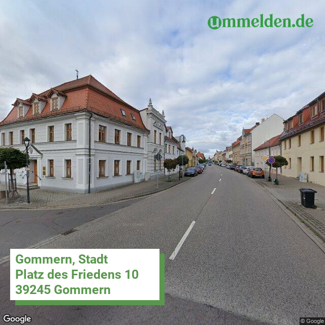 150860055055 streetview amt Gommern Stadt