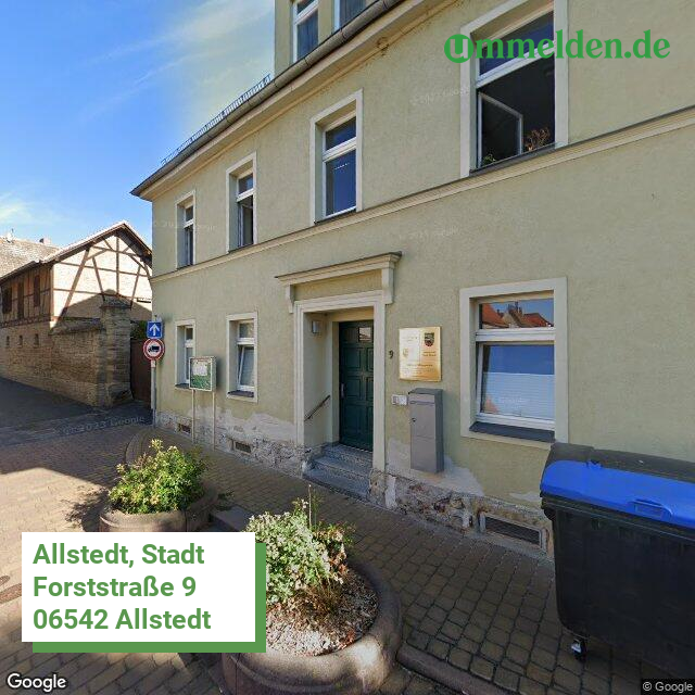 150870015015 streetview amt Allstedt Stadt