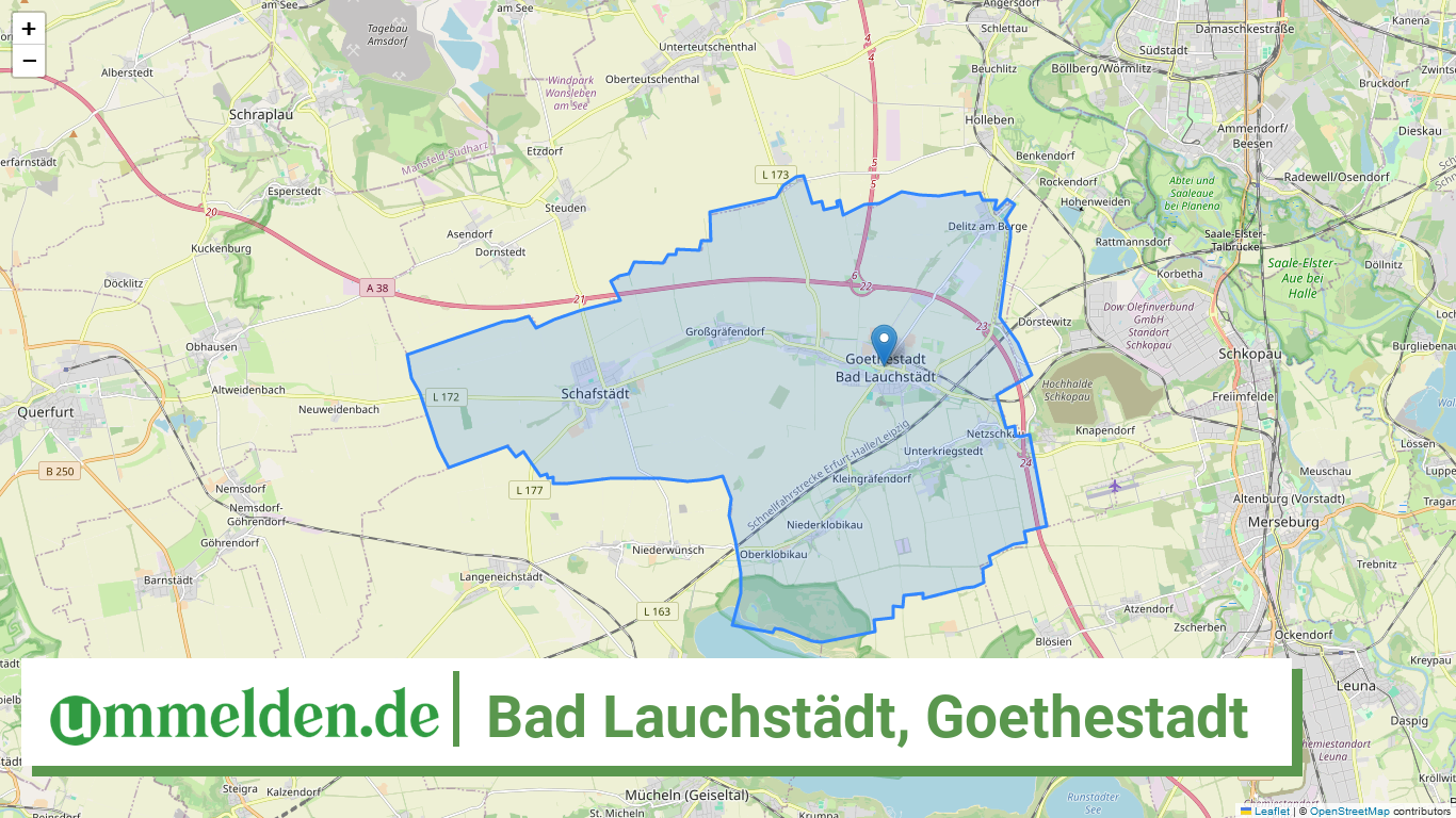 150880025025 Bad Lauchstaedt Goethestadt