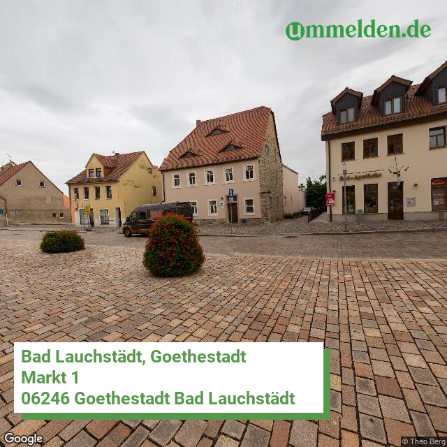 150880025025 streetview amt Bad Lauchstaedt Goethestadt