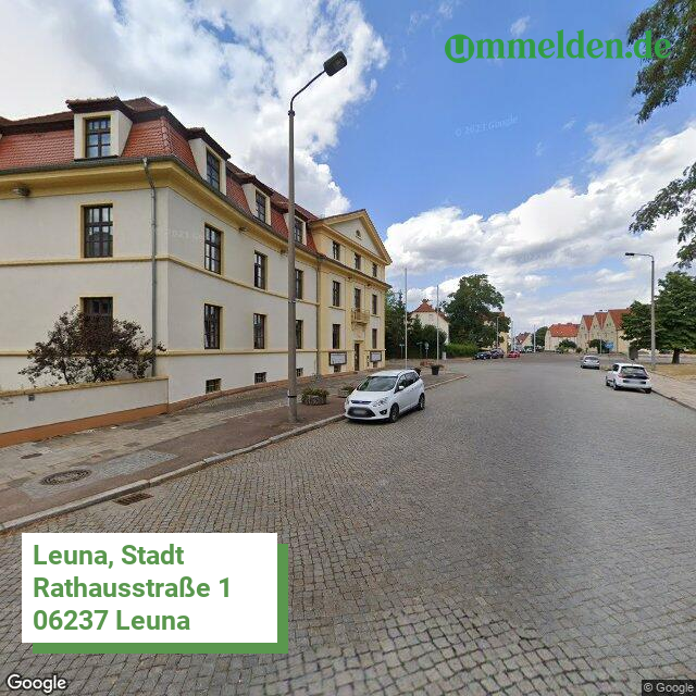 150880205205 streetview amt Leuna Stadt