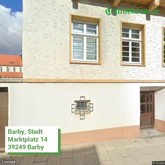 150890026026 streetview amt Barby Stadt