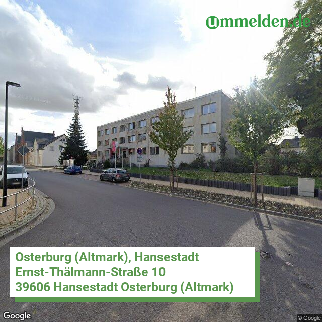 150900415415 streetview amt Osterburg Altmark Hansestadt