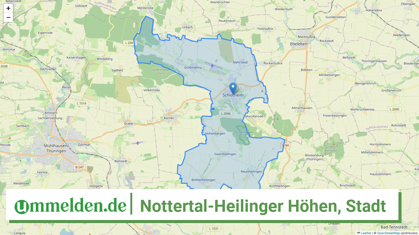 160645055077 Nottertal Heilinger Hoehen Stadt