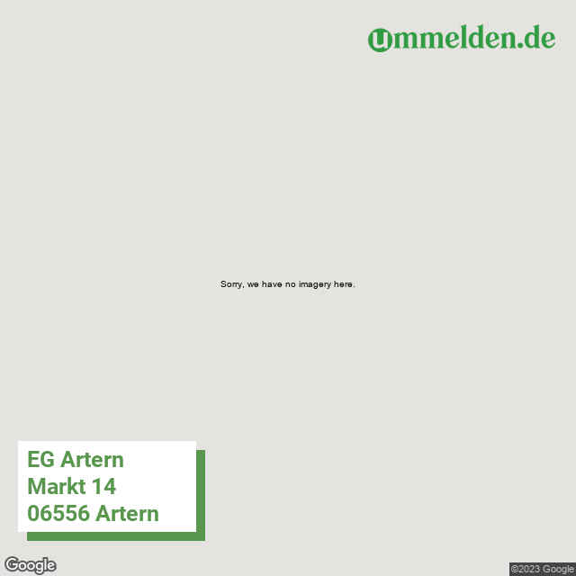 160655055086 streetview amt Artern Stadt