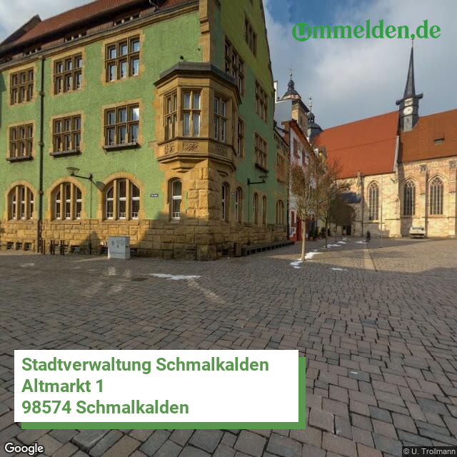 160660063063 streetview amt Schmalkalden Kurort Stadt