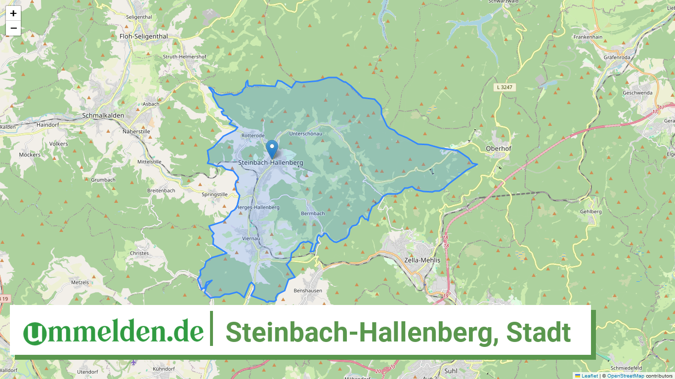 160660069069 Steinbach Hallenberg Stadt