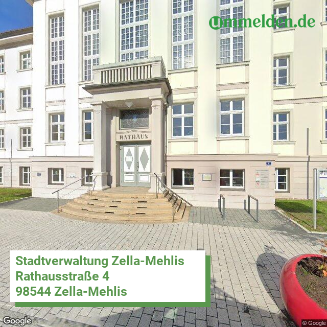 160660092092 streetview amt Zella Mehlis Stadt