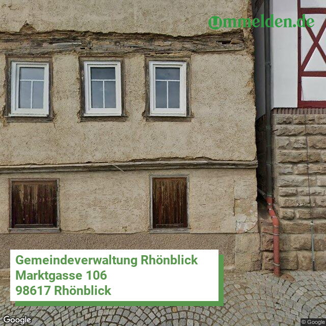 160660093093 streetview amt Rhoenblick