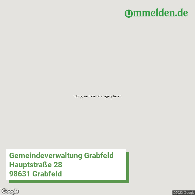 160660094094 streetview amt Grabfeld