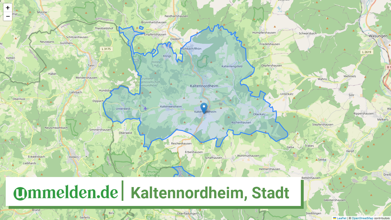 160665005095 Kaltennordheim Stadt