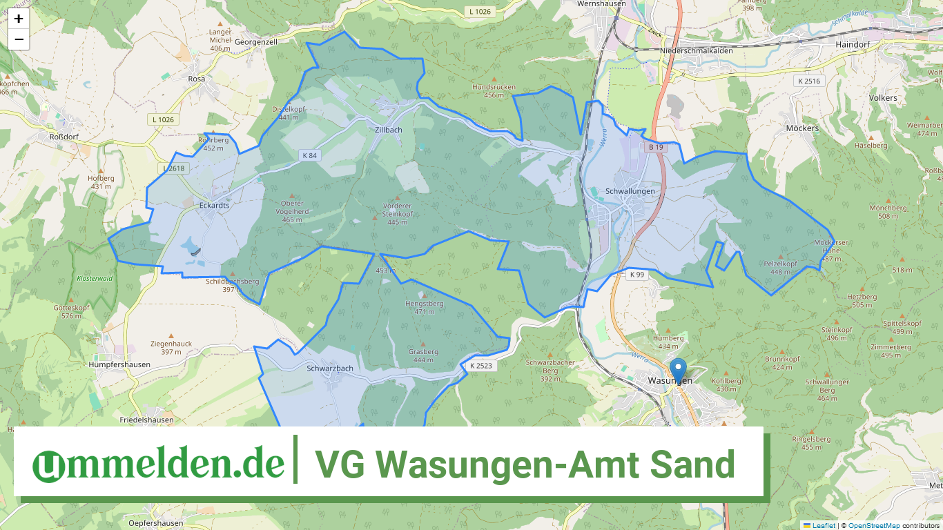 160665013 VG Wasungen Amt Sand