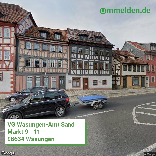 160665013086 streetview amt Wasungen Stadt