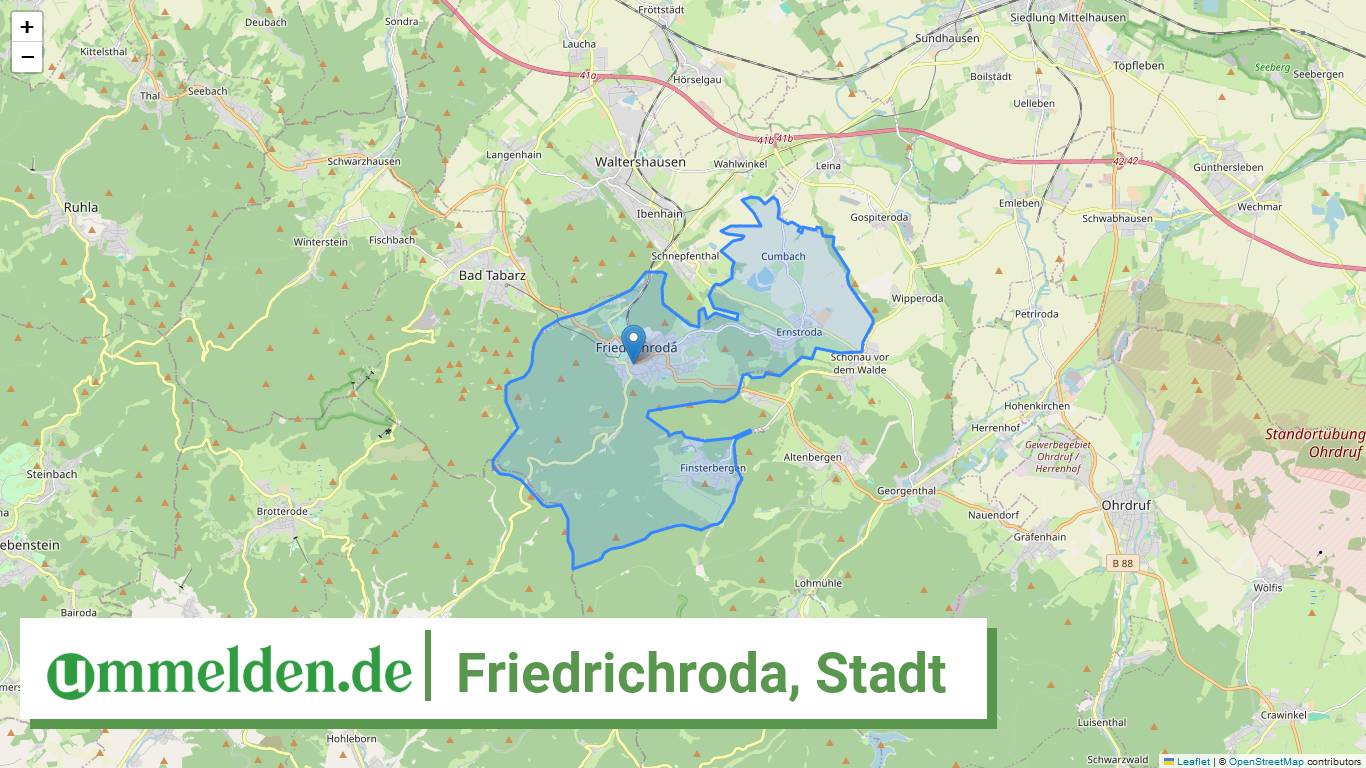 160670019019 Friedrichroda Stadt