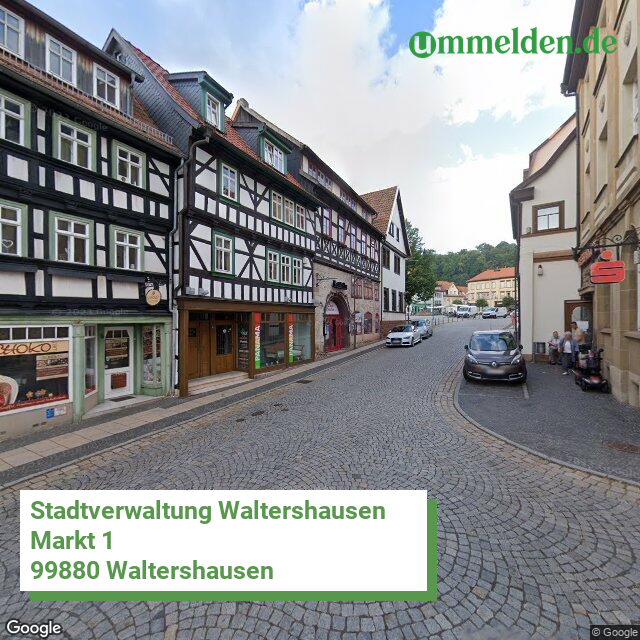 160670072072 streetview amt Waltershausen Stadt