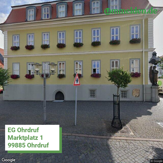 160675050053 streetview amt Ohrdruf Stadt
