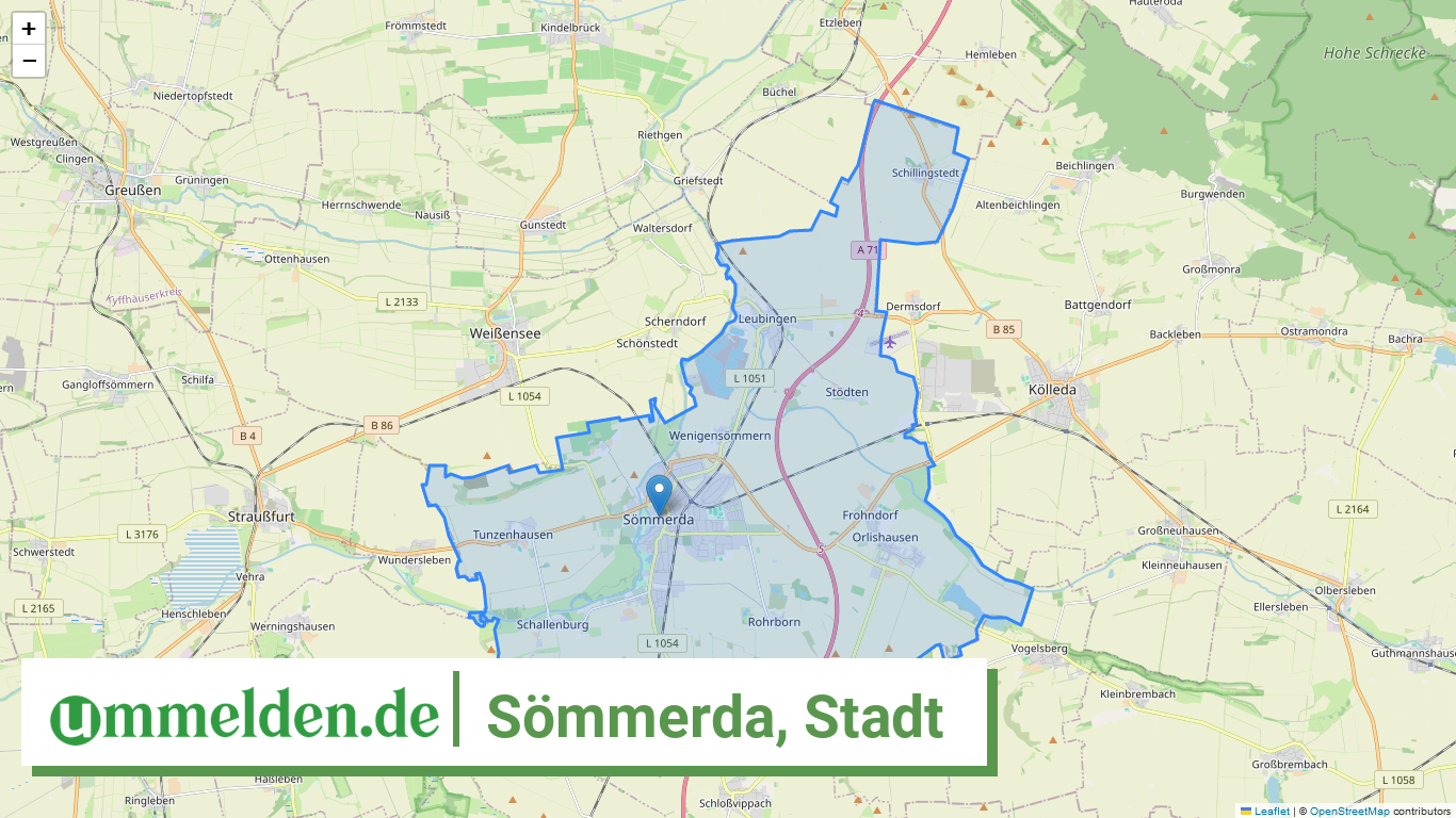 160680051051 Soemmerda Stadt