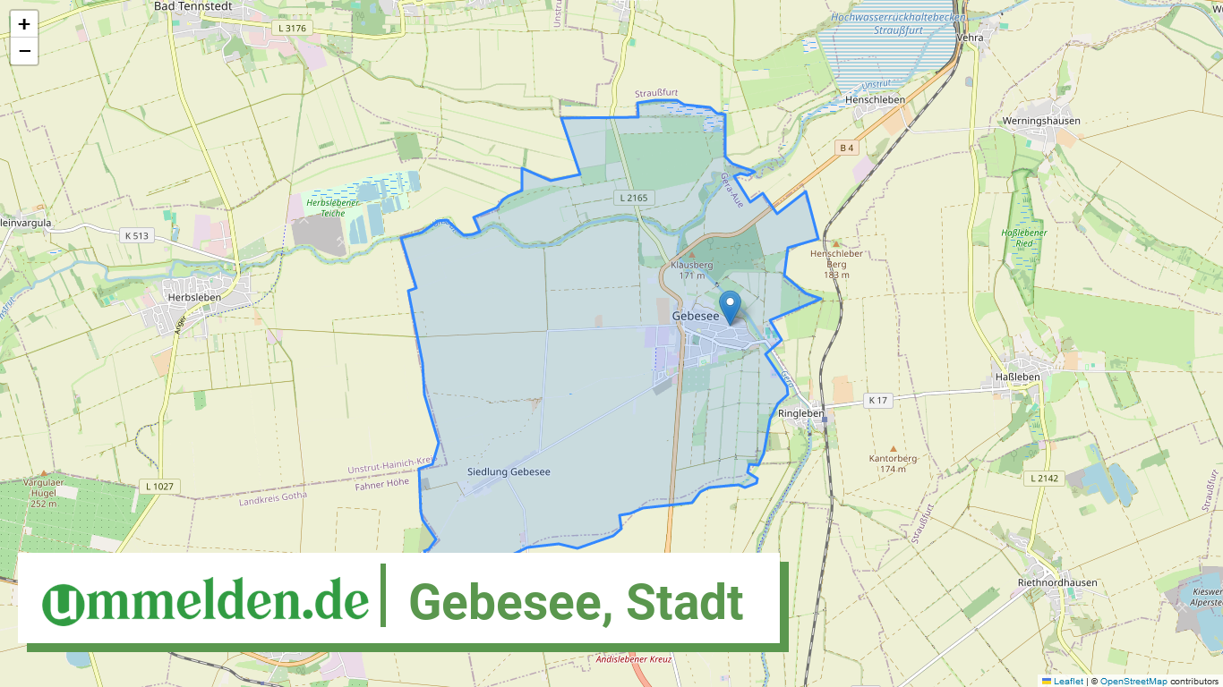 160685002014 Gebesee Stadt