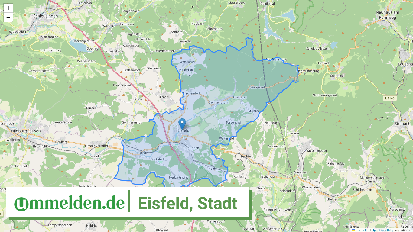 160690012012 Eisfeld Stadt