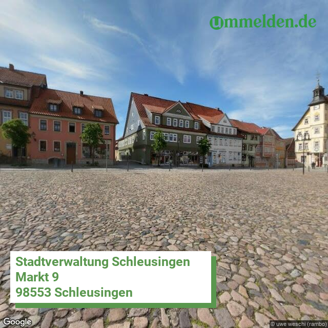 160690043043 streetview amt Schleusingen Stadt