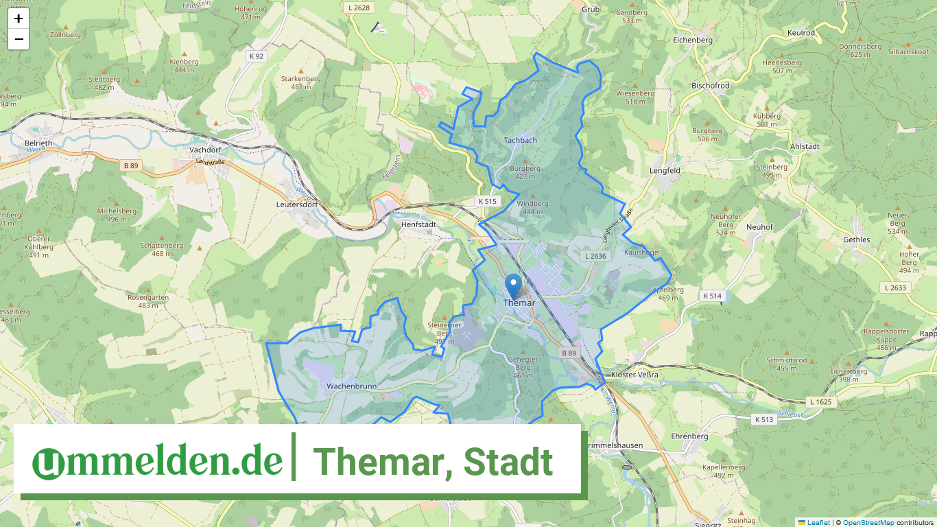 160695002051 Themar Stadt