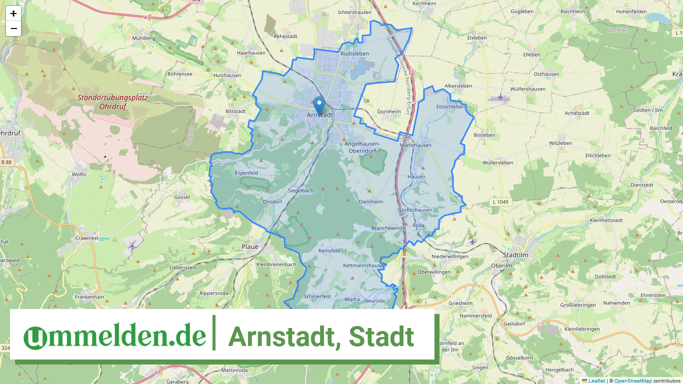 160700004004 Arnstadt Stadt