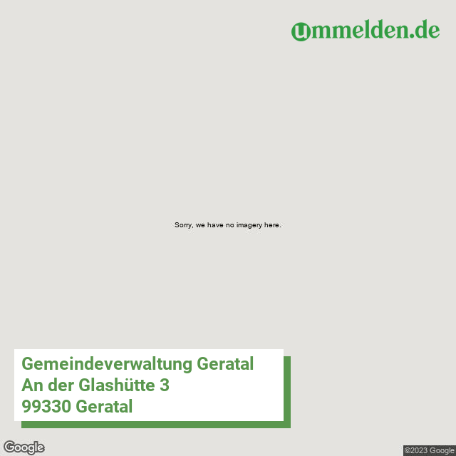 160700057057 streetview amt Geratal