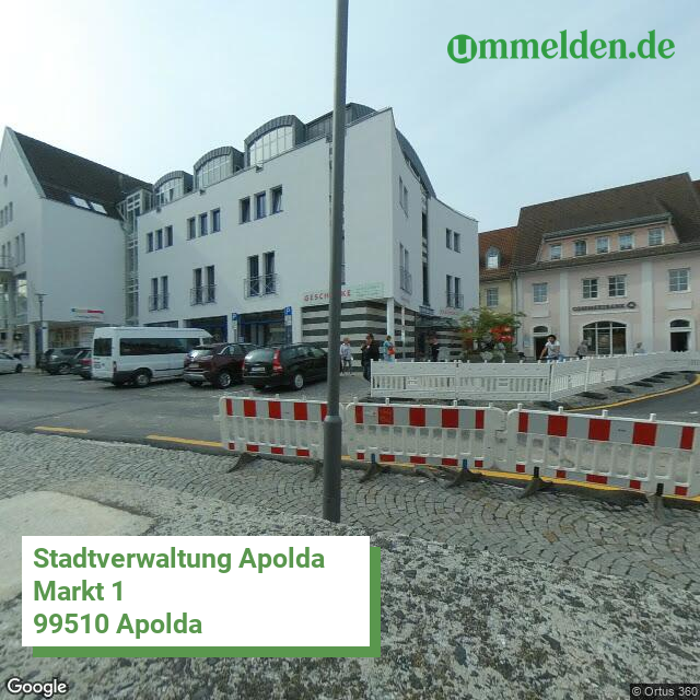 160710001001 streetview amt Apolda Stadt