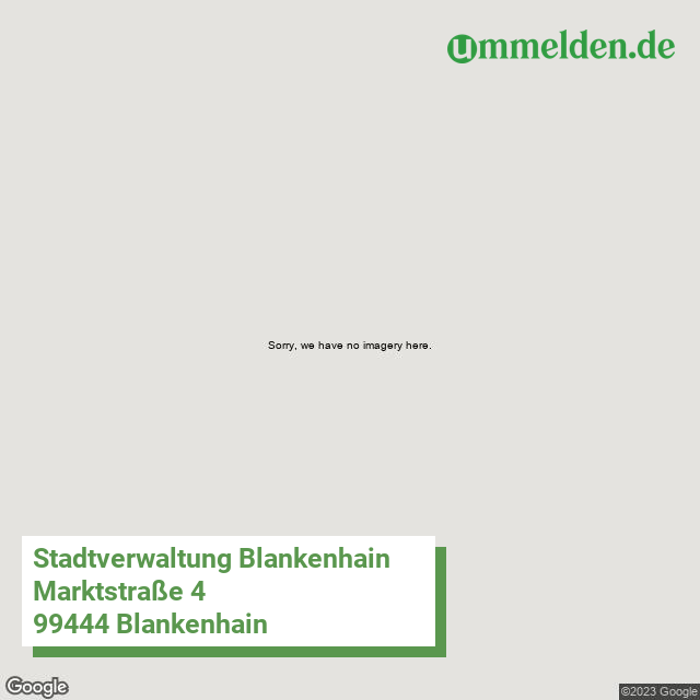 160710008008 streetview amt Blankenhain Stadt