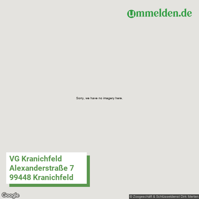 160715007 streetview amt VG Kranichfeld