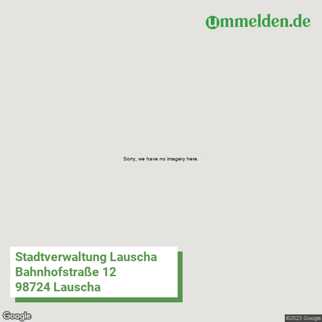 160720011011 streetview amt Lauscha Stadt