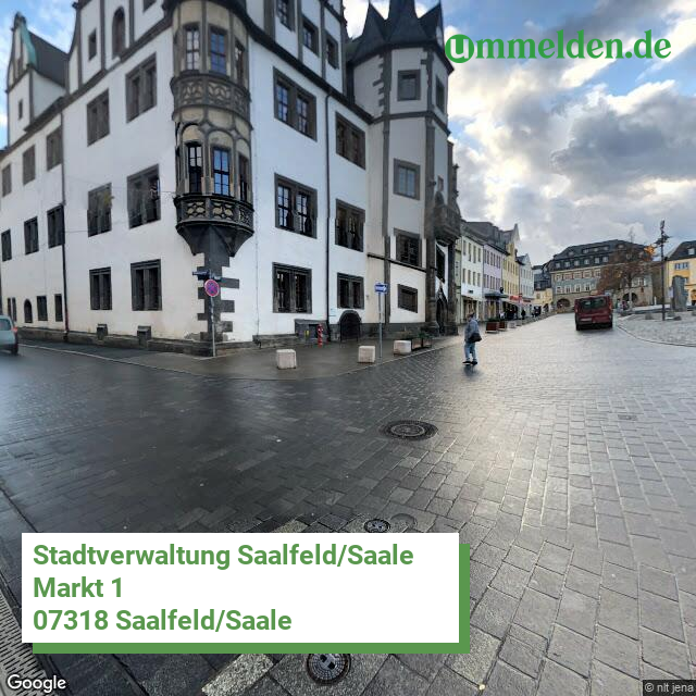 160730077077 streetview amt Saalfeld Saale Stadt