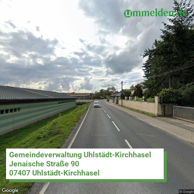 160730109109 streetview amt Uhlstaedt Kirchhasel