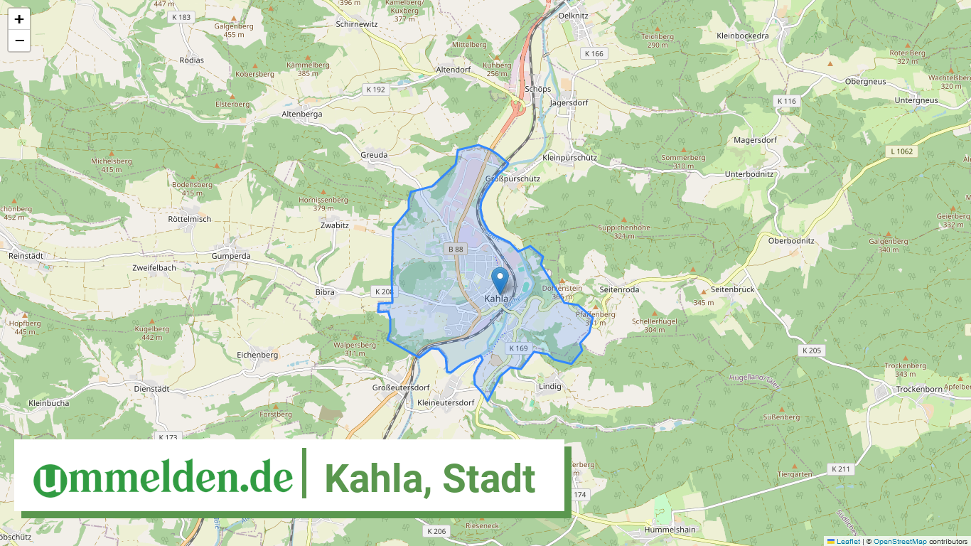 160740044044 Kahla Stadt