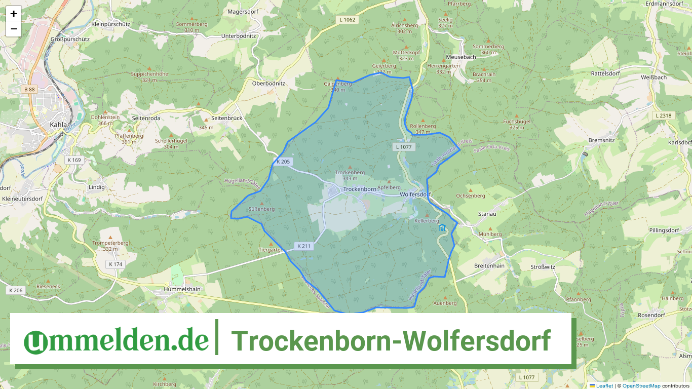 160745007102 Trockenborn Wolfersdorf