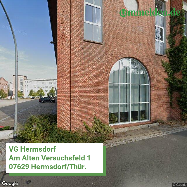 160745014041 streetview amt Hermsdorf Stadt