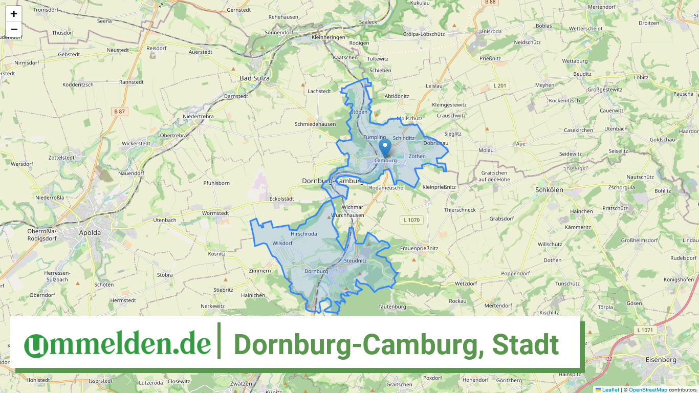 160745015011 Dornburg Camburg Stadt