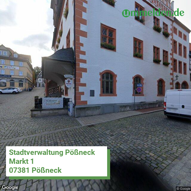 160750085085 streetview amt Poessneck Stadt