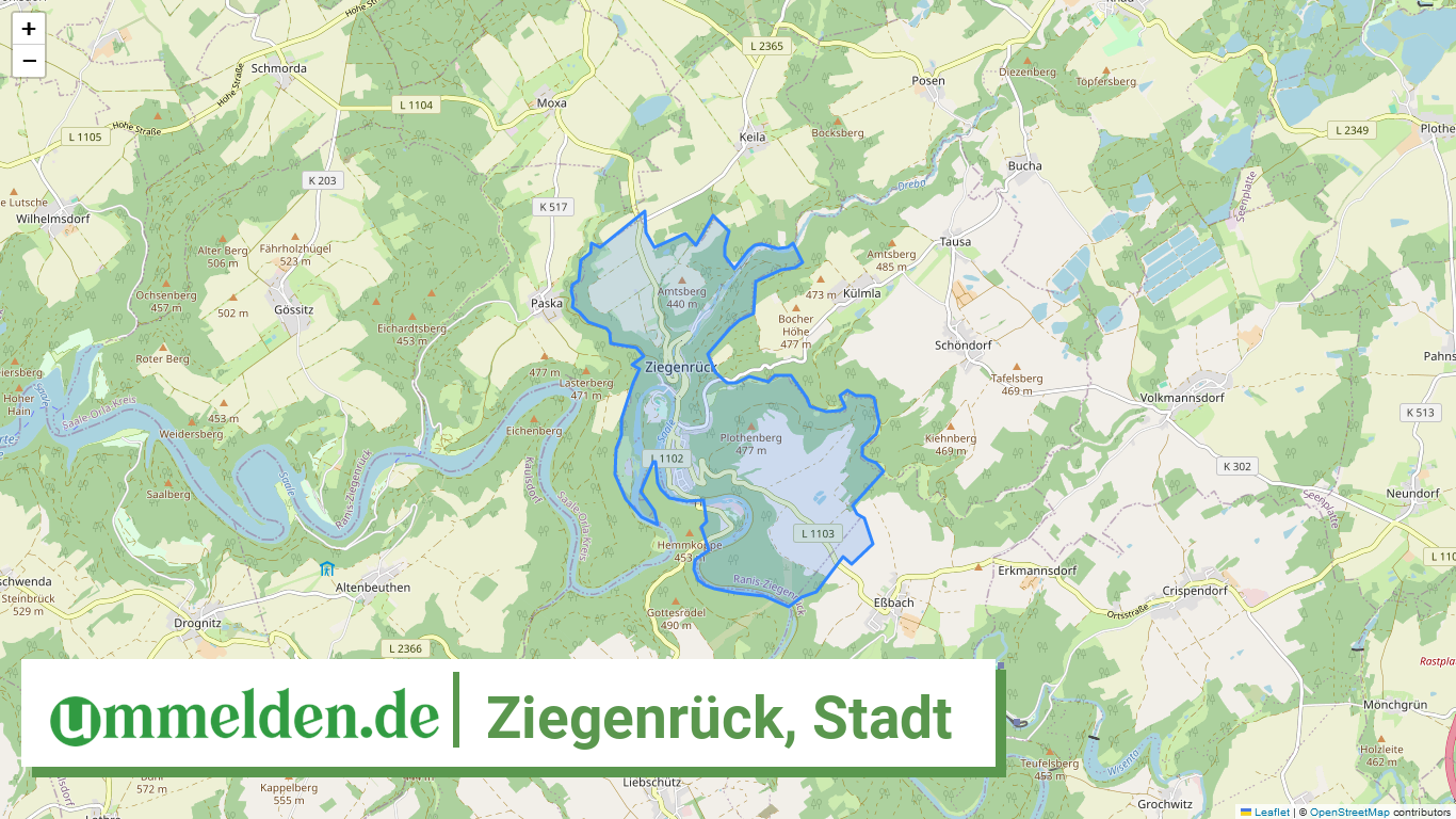 160755013127 Ziegenrueck Stadt