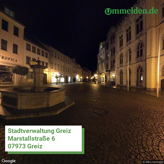 160760022022 streetview amt Greiz Stadt