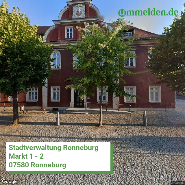 160760061061 streetview amt Ronneburg Stadt