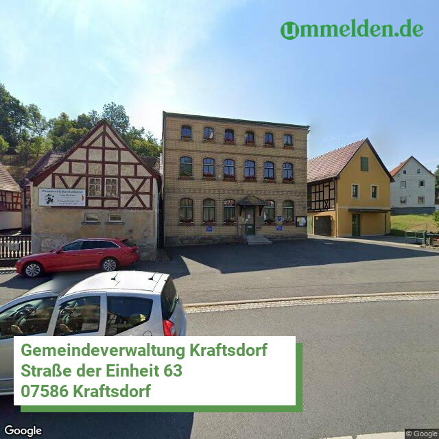 160760089089 streetview amt Kraftsdorf